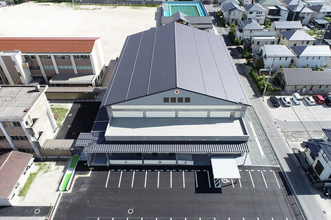 福米西小学校屋内運動場改築建築主体工事